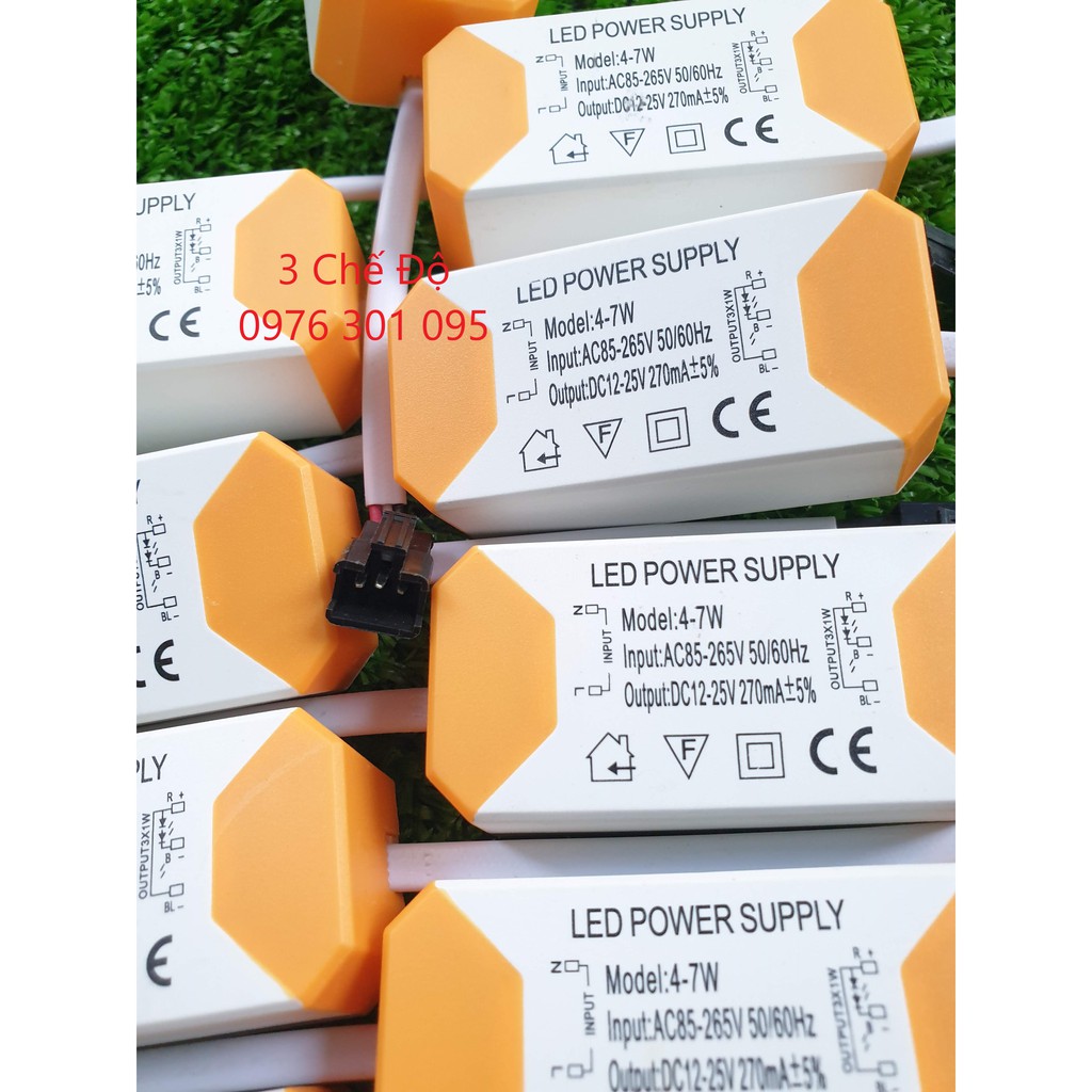 Tăng Phô 3 Chế Độ Ánh Sáng Đèn Âm Trần &amp; Ốp Nổi