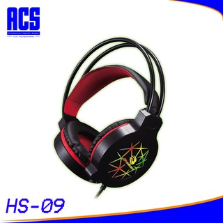 Tai nghe chụp tai chơi game Bosston HS-09 / Gaming Headphone HS-09- Bảo Hành 12 Tháng