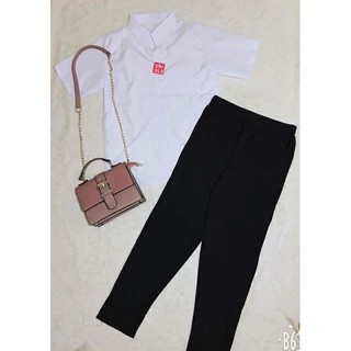 Set áo sơ mi+ quần baggy- ảnh thật