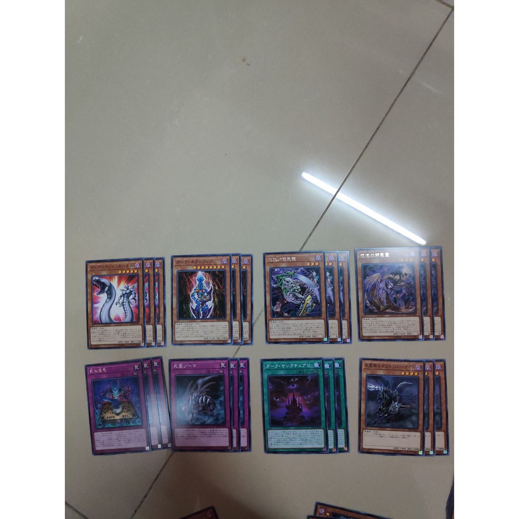 Set thẻ bài Bakura 24 lá