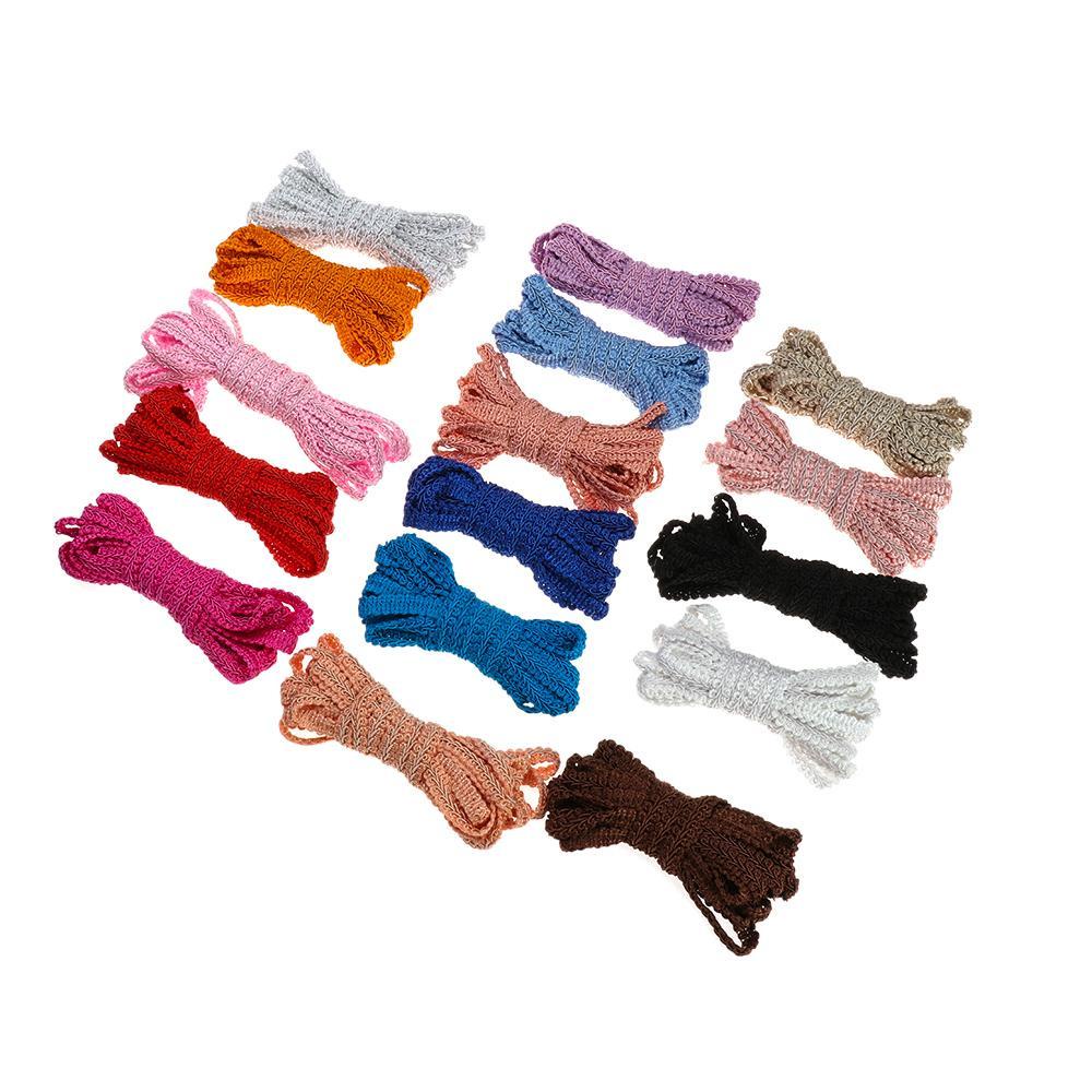 Cuộn Dây Ruy Băng Ren 5Yard Trang Trí Đám Cưới