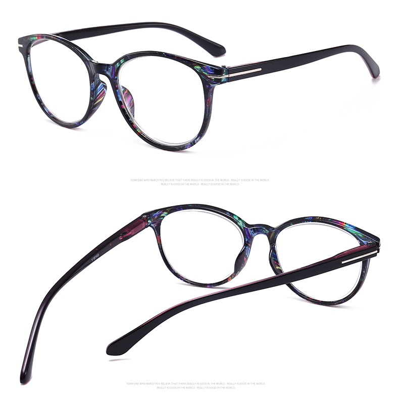 Mắt Kính Đọc Sách HD Bằng Nhựa PC full Gọng retro Mới Cho unisex + 100 + 150 +200 +250 ++300,+350,+400
