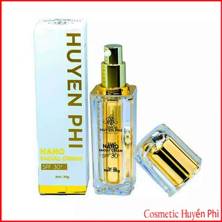 Kem Face Nano Huyền Phi [ Mua 1 tặng 2] GIÁ SỈ  Tặng bông rửa mặt spa dưỡng trắng, căng bóng makeup và chống nắng