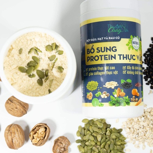 Bột Đậu Hạt Và Rau Củ Bổ Sung Protein Thực Vật Thuần Chay