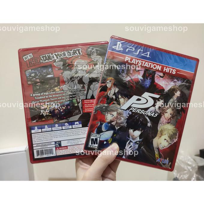 Đĩa Cd Chơi Game Ps4 Persona 5 Bd Ps 4 Playstation 4