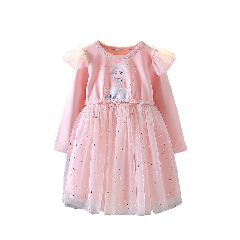 Dress Girl Princess Dresses Kids Unicorn Birthday Cosplay Cute Korean Macaron Boutique AKKU