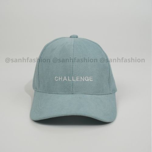 Mũ lưỡi trai thêu hình chữ Challenge  Nón kết chất nỉ cao cấp thời trang form unisex nam nữ K36