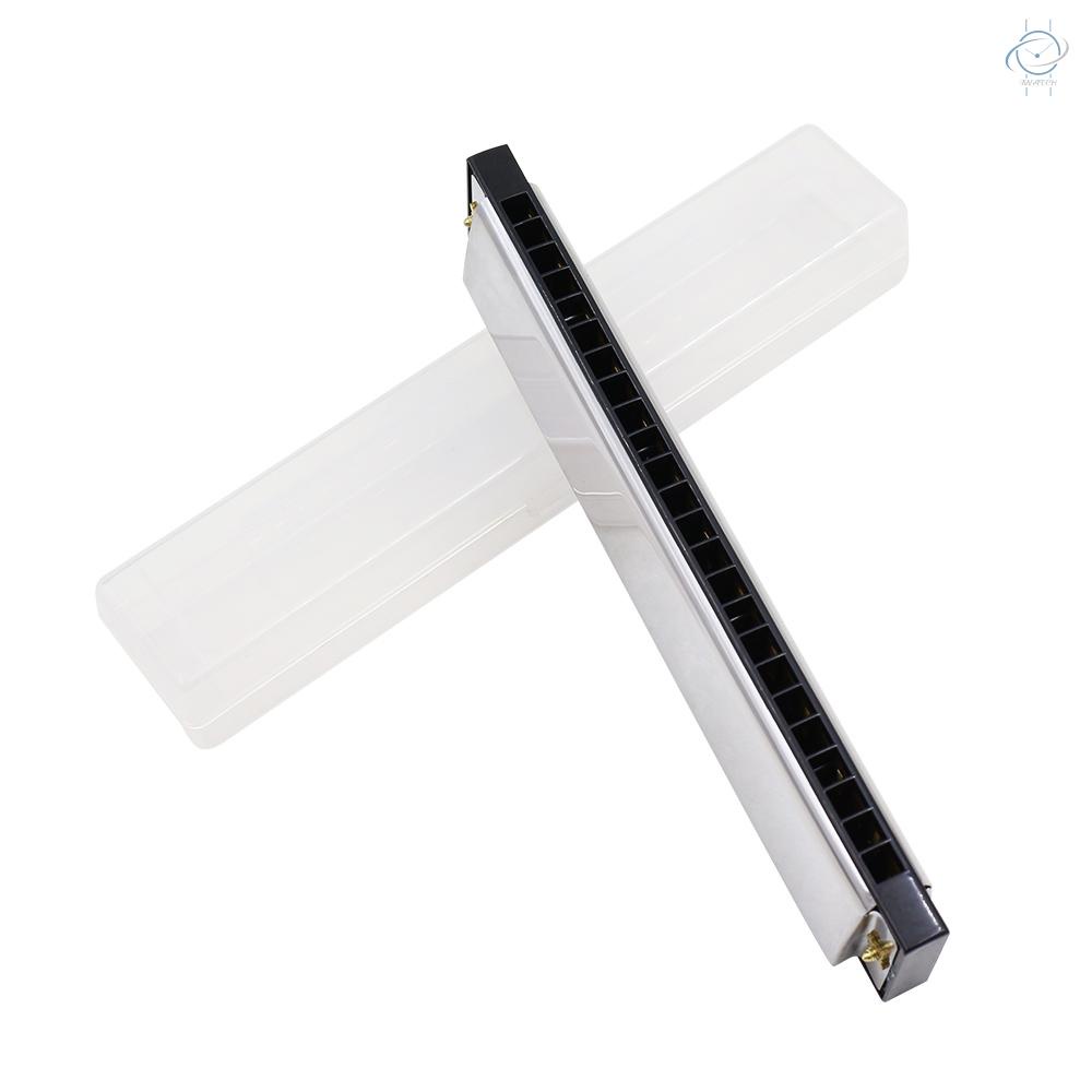 Kèn Harmonica Tremolo 24 Lỗ Nốt C Cho Người Mới Bắt Đầu