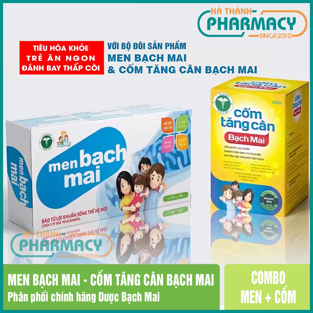 Cốm tăng cân men tiêu hóa bạch mai cho bé ăn ngon ngủ ngon tăng chiều cao vi sinh sống tiêu hóa tốt cho bé