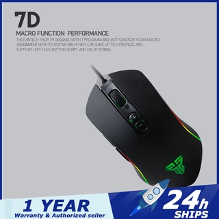 Chuột Gaming Fantech X9 Thor 4800 Dpi Macro Rgb