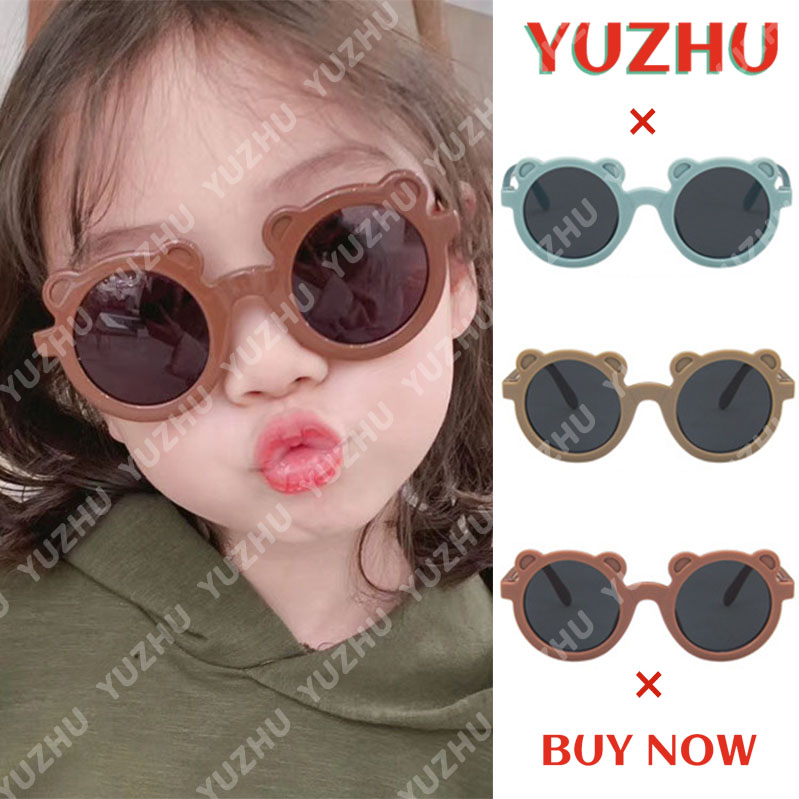 Kính Mát Gọng Tròn Màu Kẹo Ngọt Phong Cách Hàn Quốc