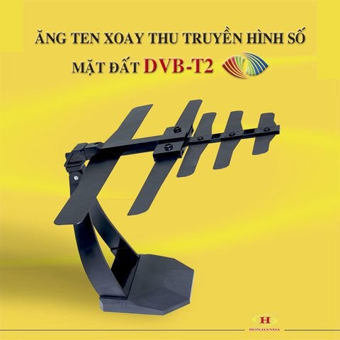 Anten truyền hình số DVB-T2 trong nhà và ngoài trời HJD-102