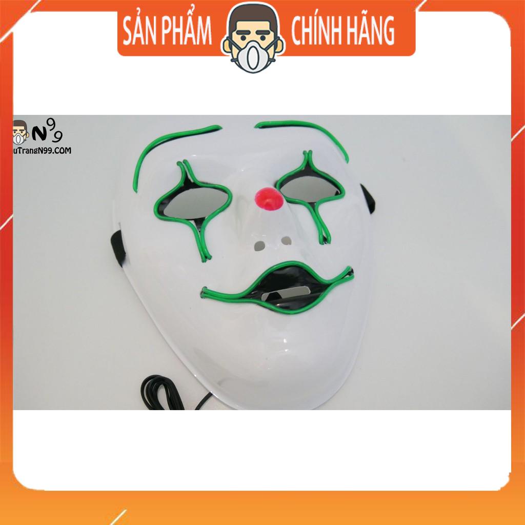 Mặt nạ hóa trang Halloween đèn led dùng cho party, quán bar, âm nhạc