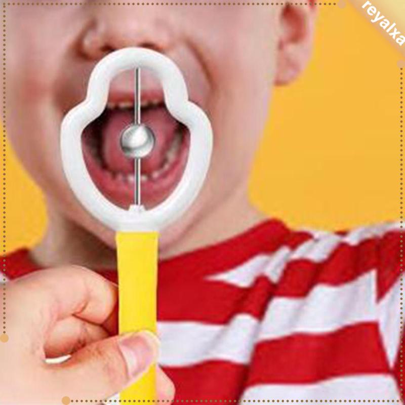 [Hàng mới về] Dụng cụ hỗ trợ luyện tập cơ đầu lưỡi tiện lợi dành cho trẻ em