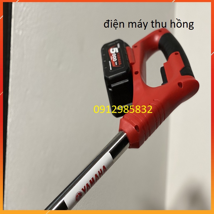 Máy cắt cỏ, máy cắt cầm tay yamaha MÁY CẮT CỎ PIN - SIÊU KHỎE , BỀN BỈ pin cực khủng  (bả