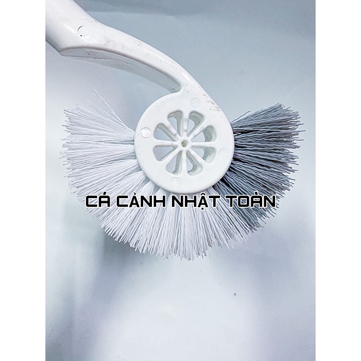 CÂY CHÀ HỒ CÁ NGỰA INOX VỆ SINH BỂ CÁ DÀI 55CM