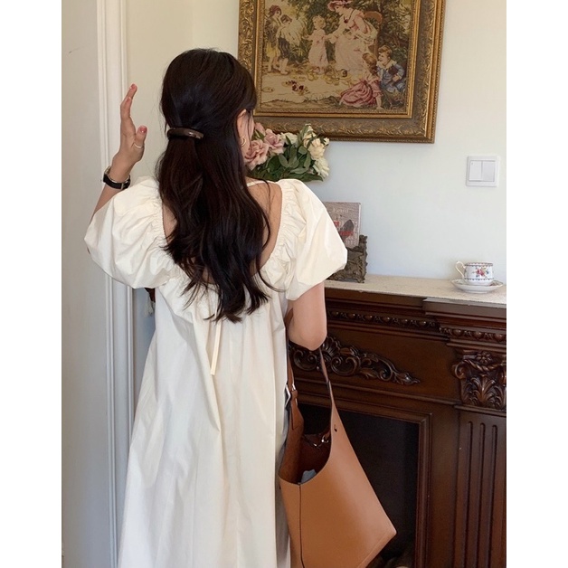 Váy Liền Cột Dây Eo