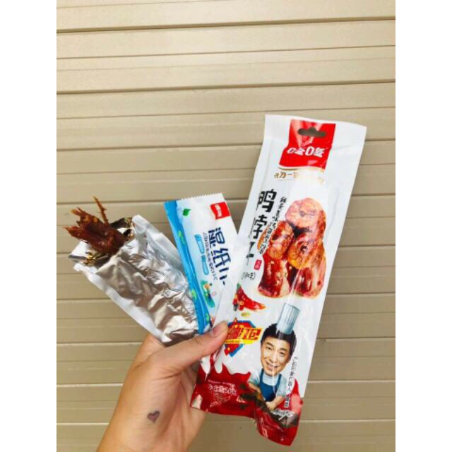 Cổ vịt dài Tứ Xuyên loại 50g siêu ngon siêu cay💥 McFood 💥đồ ăn vặt trung quốc | BigBuy360 - bigbuy360.vn