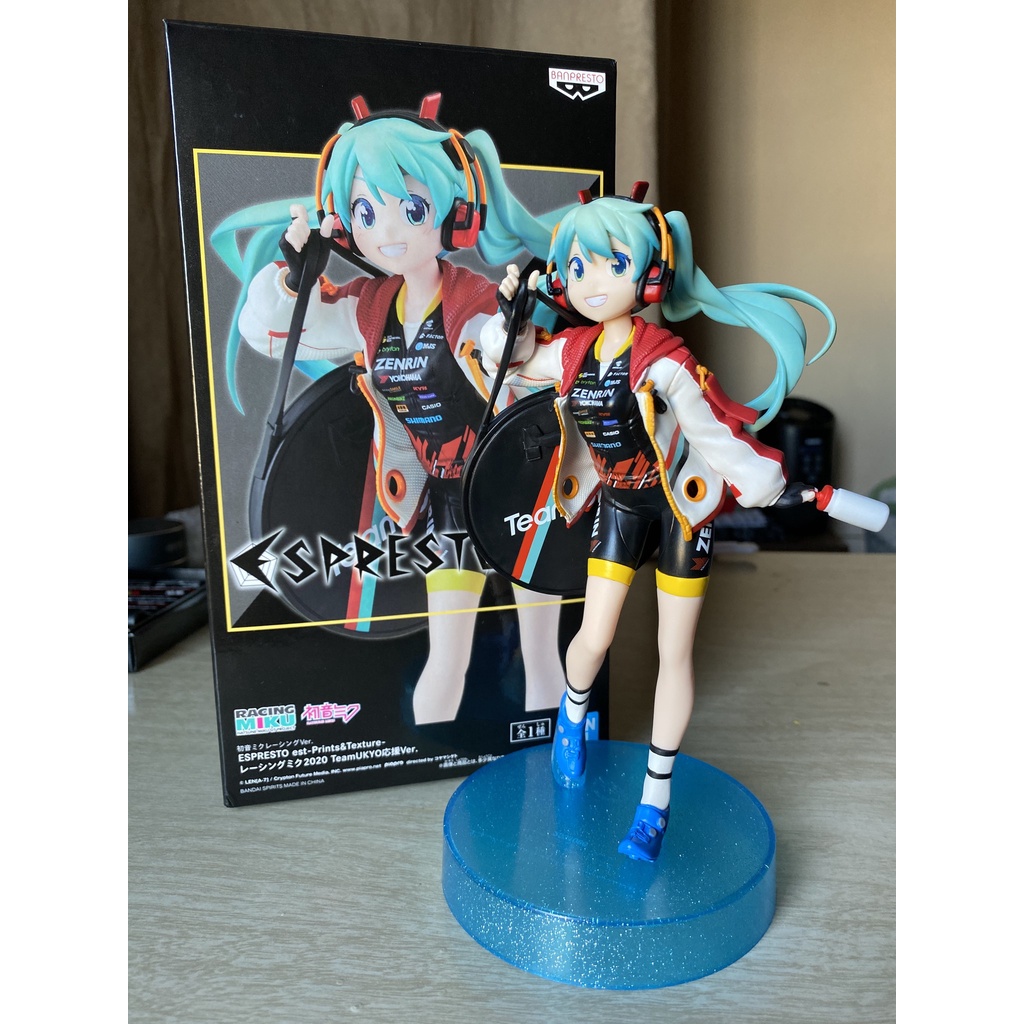 Mô Hình Figure Chính Hãng Anime GOOD SMILE Racing Hatsune Miku Espresto est Racing Miku 2020 Team UKYO (Bandai Spirits)