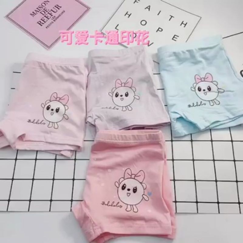 Quần Chíp Đùi bê gái LINDABABY-SHOP 100% Cotton Cao Cấp 5 quần