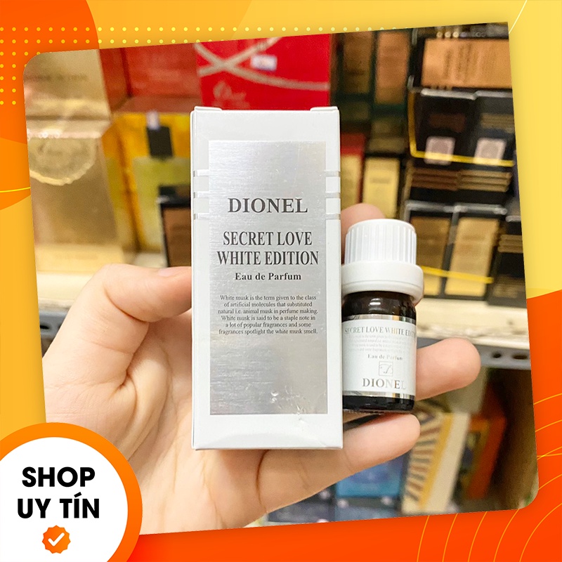 Nước hoa vùng kín Dionel Secret Love White 5ml - Nước hoa Vùng kính Dionel màu trắng - 8809550300231