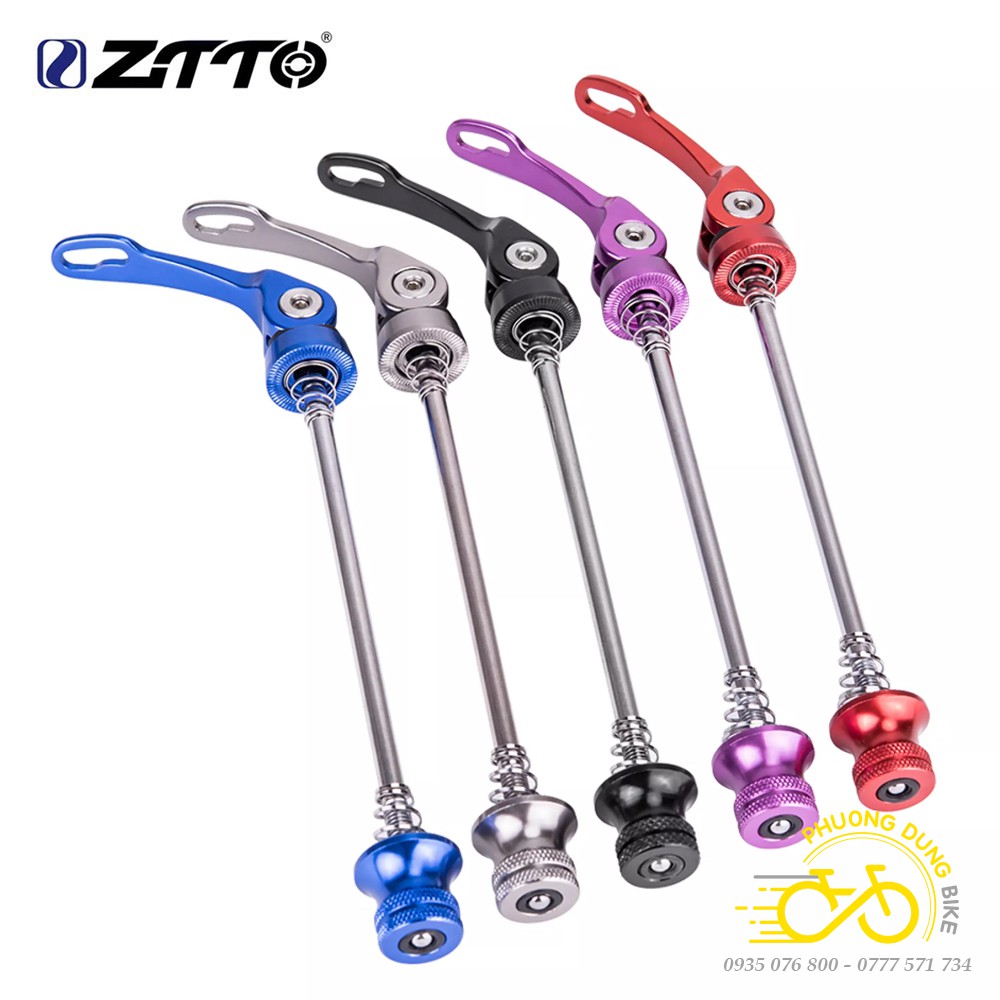 Cặp ti kẹp moay ơ Hub xe đạp ZiTTO - Z02