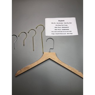 Móc Áo Gỗ Mộc Bằng Nữ
