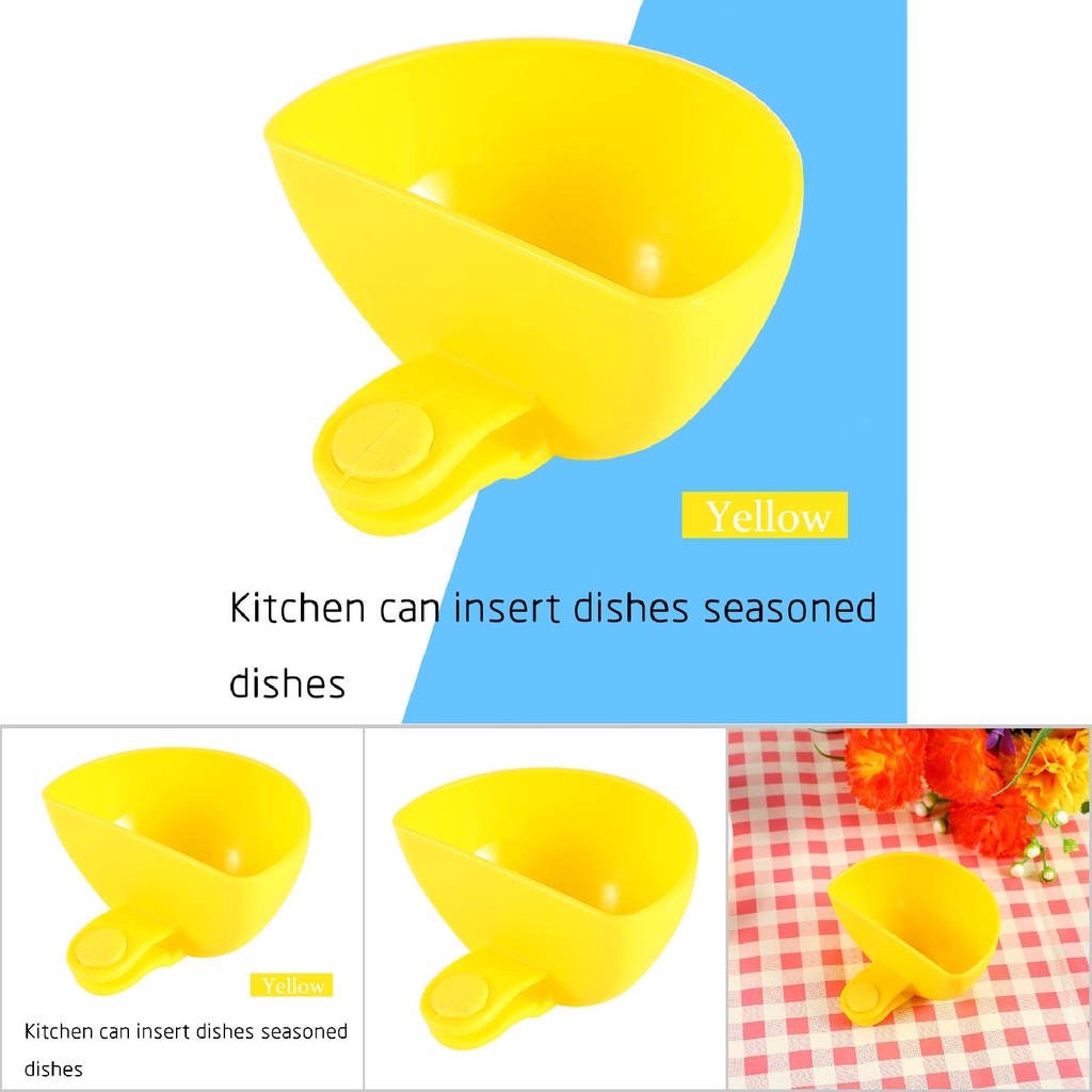 Chén Đựng Nước Sốt Có Kẹp Tiện Lợi Dành Cho Nhà Bếp sodium075