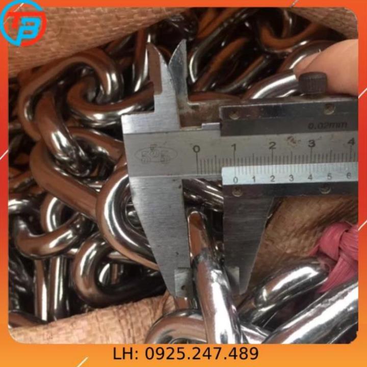Dây Xích INOX 304 chuẩn xịn 8mm.Kimkhinhatphat