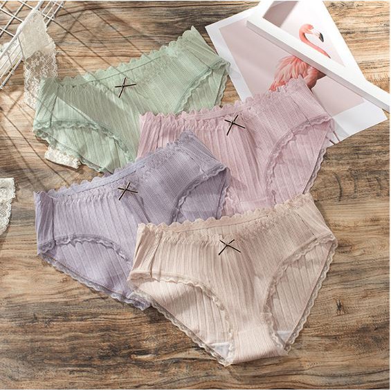 [ĐƯỢC CHỌN 7 MÀU] Quần chip lót nữ kháng khuẩn cotton nơ nhí đen thun lạnh dễ thương sexy gợi cảm rẻ đẹp YLY08 | BigBuy360 - bigbuy360.vn