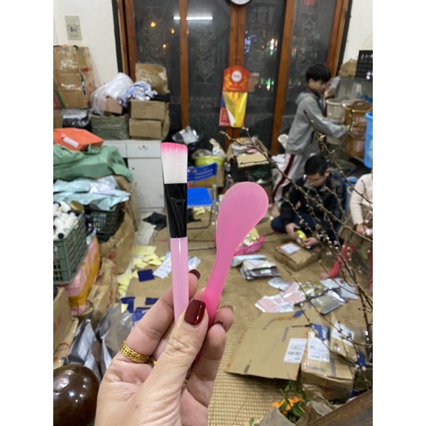 5 Combo ủ trăng măt+body cực tốt cho da( Tặng kèm que+cọ) handmade