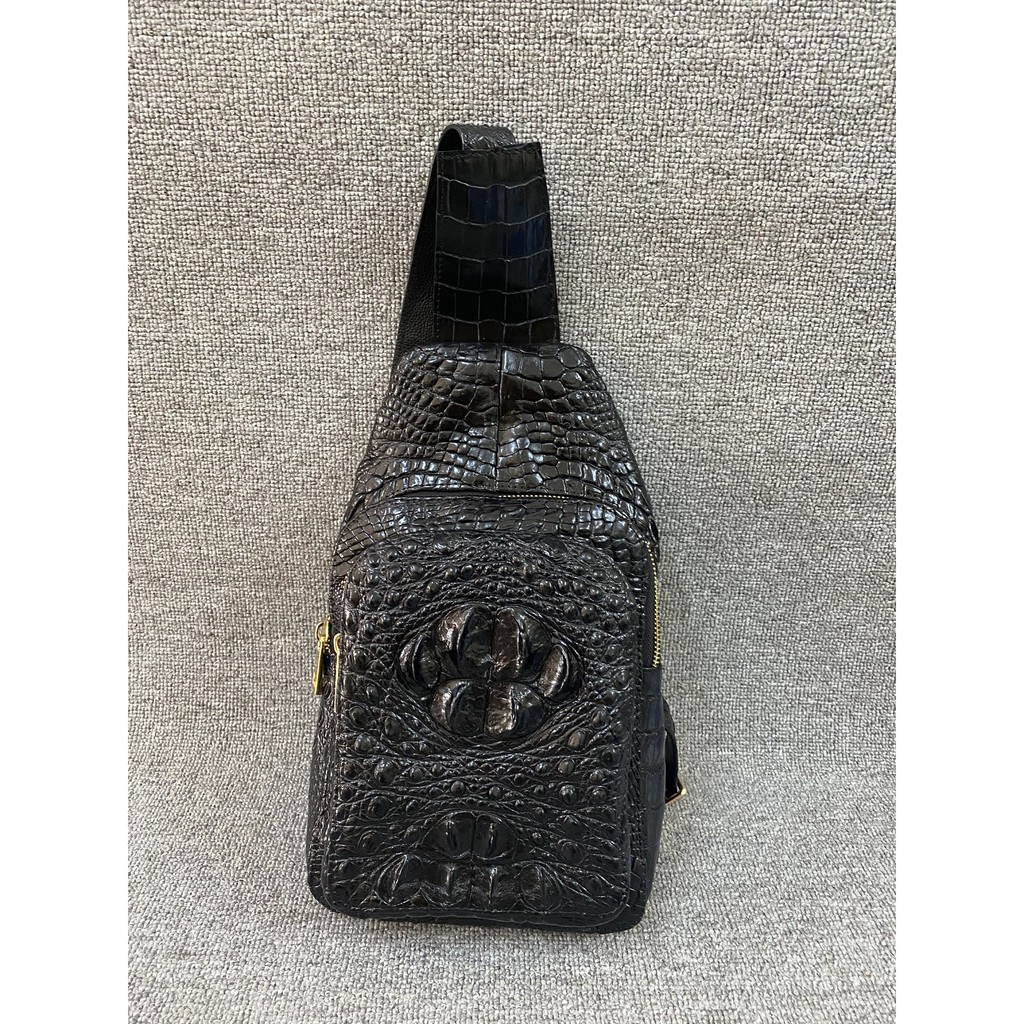 TÚI BAO TỬ ĐEO CHÉO 32X19 DA CÁ SẤU THẬT | RYRY STORE