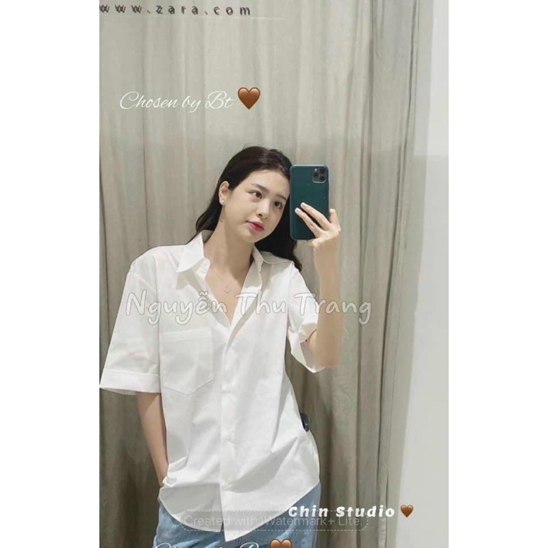 Áo Sơ Mi Cộc Tay Nẹp , Tongkhochitue | BigBuy360 - bigbuy360.vn