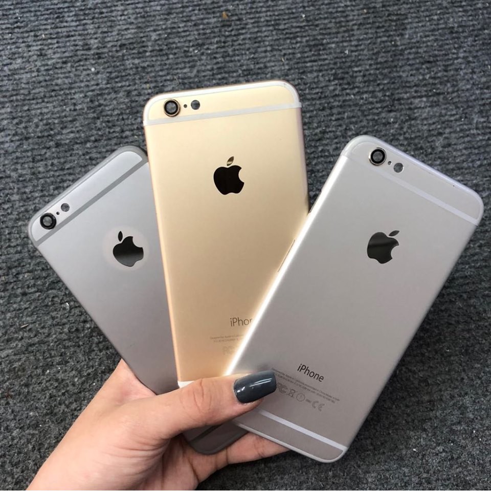 Vỏ zin cũ dành cho iPhone 6, 6Plus ( kèm nút khe sim )