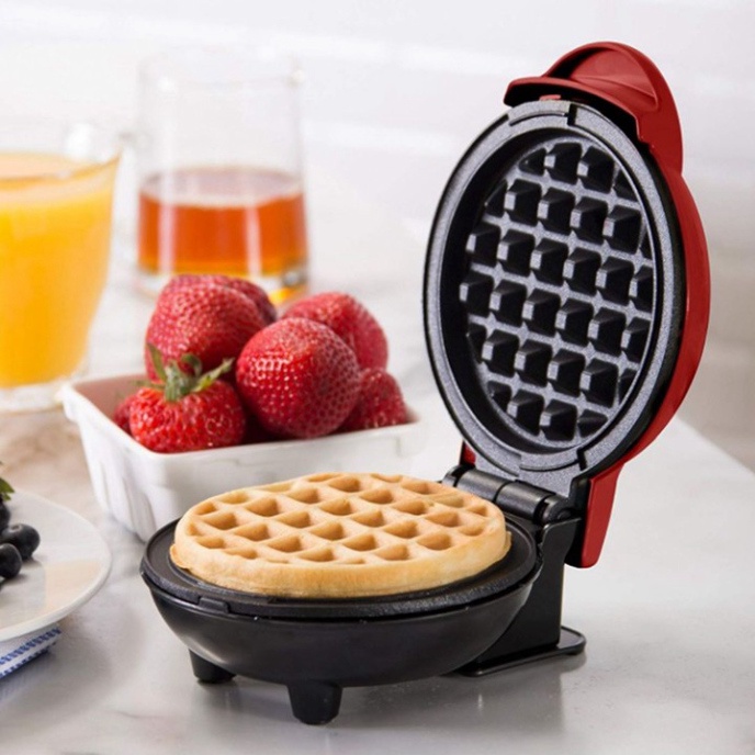 Máy làm bánh waffle, nướng Kẹp tổ ong Mini