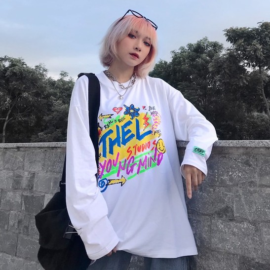 THELSTUDIOS - Long Sleeve Fearless Heart (Áo dài tay Fearless Heart)