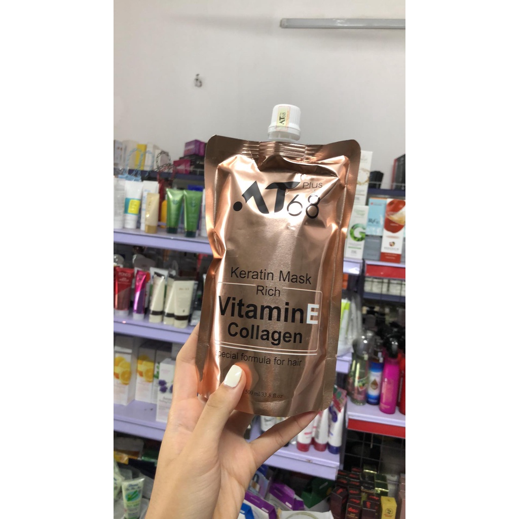 Hấp Collagen Vitamin E AT68 500ML Bestmypham