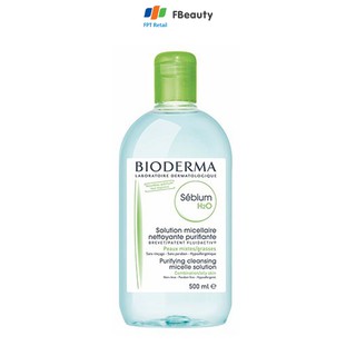 Nước Tẩy Trang Bioderma Sebium H20 Cho Da Hỗn Hợp Đến Dầu Mụn 500ml