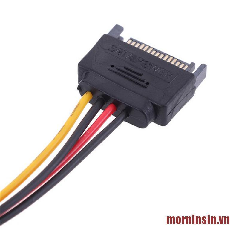 Dây Cáp Chuyển Đổi Từ 15 Pin Sata Sang Molex Ide 4 Pin