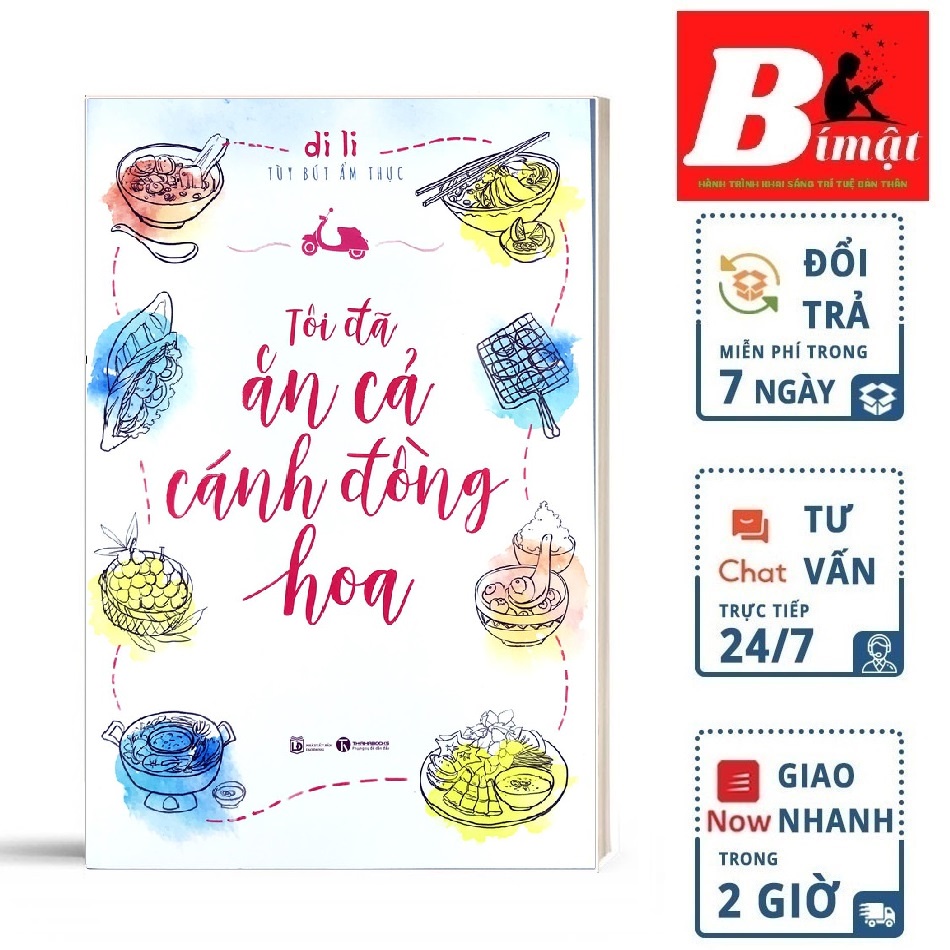 Sách - Tôi Đã Ăn Cả Cánh Đồng Hoa Tặng Bookmark