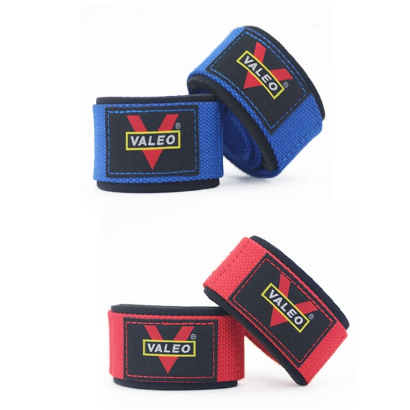Dây kéo lưng tập GYM VALEO Lifting Straps -Hỗ trợ Deadlift, kéo tạ, lên xà (1 Đôi)