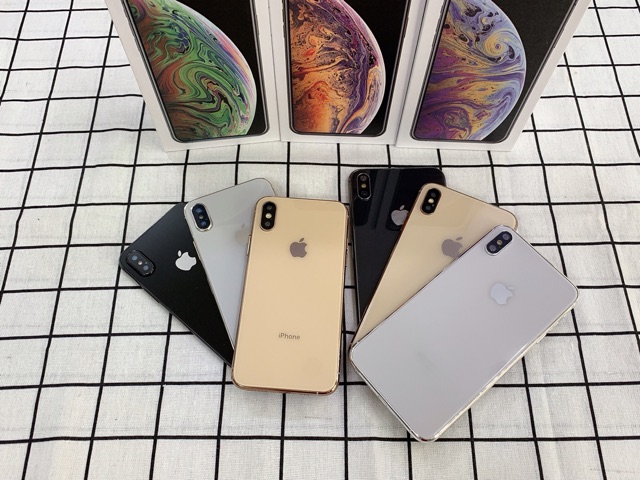 ( video + ảnh thật ) mô hình trưng bày iphone x/xs . xsmax và hộp đựng