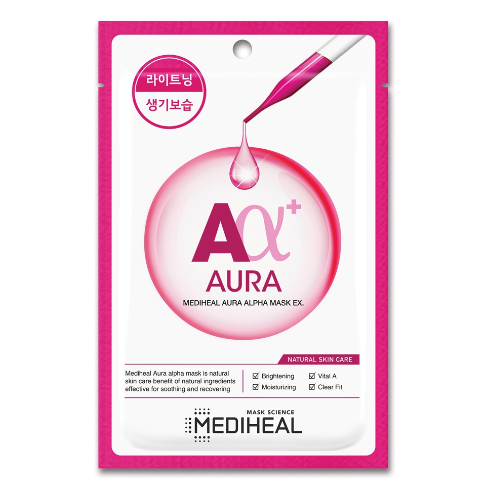 Mặt nạ Mediheal Alpha Mask EX 23ml cấp ẩm, dưỡng da Hàn Quốc chính hãng