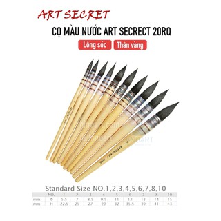 Cọ mop lông sóc 20RQ Art Secret