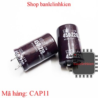 Tụ hóa 220uF 450v