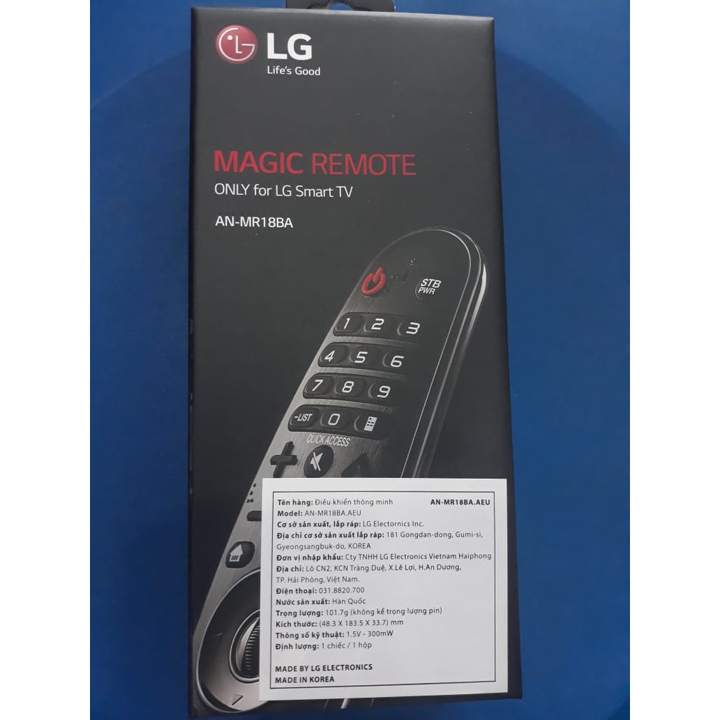 Điều Khiển Thông Minh Magic Remote LG AN-MR18 Dành Cho Smart TV 2018