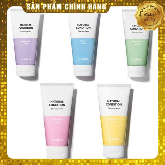 [ HÀNG CAO CẤP] Sữa rửa mặt The Saem tạo bọt giúp da khỏe mạnh, trắng sáng, sạch sâu, không gây bào mòn da