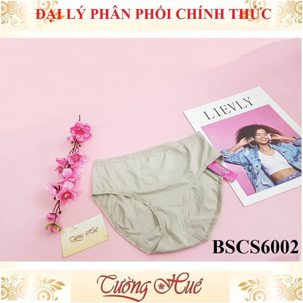 Quần lót nữ Bon Bon BSCS 6002 cotton trơn lưng cao.