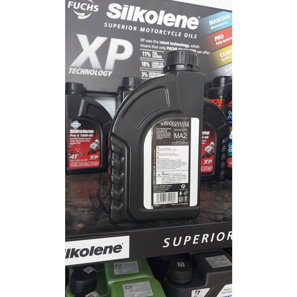 Nhớt Fuchs Silkolene Pro 4 10w40 - Nhớt Tổng Hợp Toàn Phần Gốc Ester