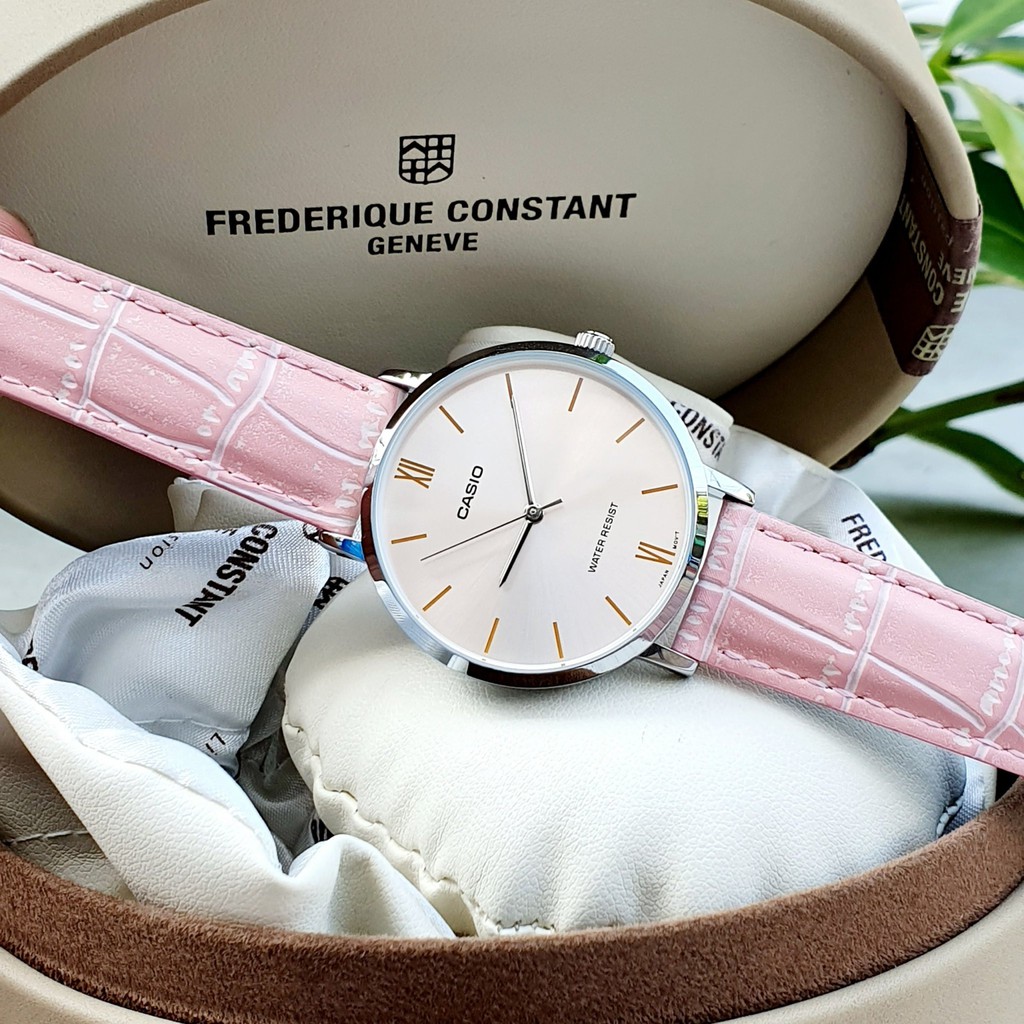 Đồng Hồ Nữ CASIO LTP-VT01L-4BUDF Dây Da Chính Hãng